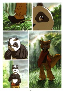 kung fu panda daigaijin comic
