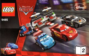 Plan montage - livre 2 - Lego 9485 - Ultimate Race Set (Cars 2)