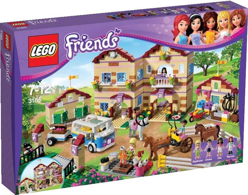 Listing de la gamme Lego Friends